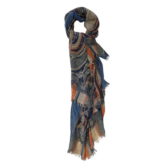 Geometric Design Scarf - Picture 1 of 5